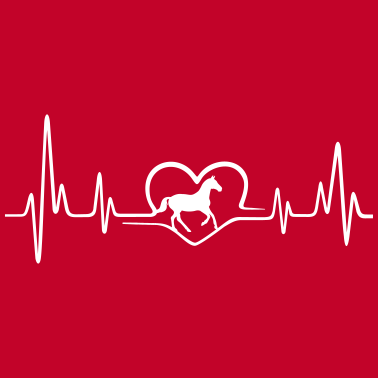 Motiv Heartbeat Pferd