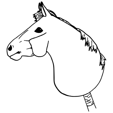 Motiv Hobby Horse - Steckenpferd