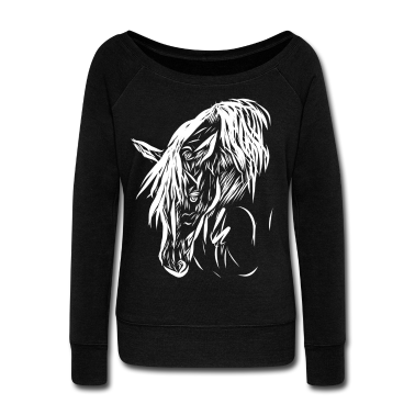 Pferde Langarmshirt - Pferd