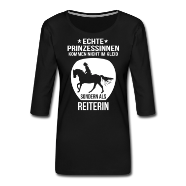 Pferde Langarmshirt - Prinzessin reiterin