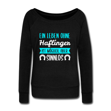 Pferde Langarmshirt - Haflinger Pferd Pferderasse Pferde Spruch Geschenk