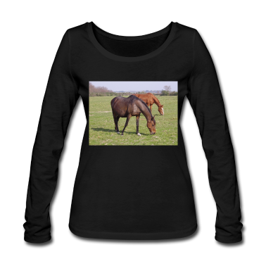 Pferde Langarmshirt - Pferde