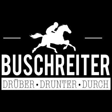 Motiv Buschreiter Pferde Reiter Frauen Geschenk