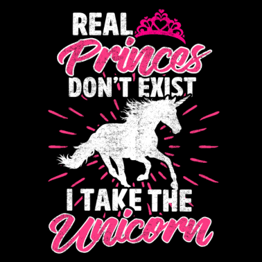 Motiv Lieber Einhorn statt Prinzen I Reiterin