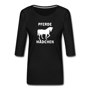 Pferde Langarmshirt - Pferde Mädchen