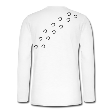 Pferde Langarmshirt - Pferd Spur Reiter Reiterin reiten Hufeisen Hufe