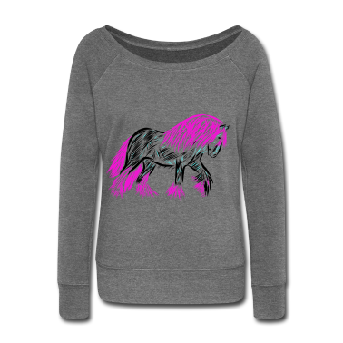 Pferde Langarmshirt - Pferd