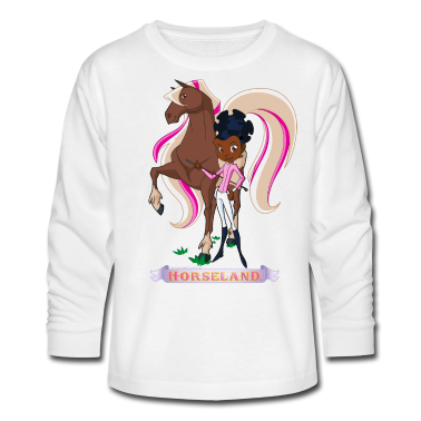 Pferde Langarmshirt - Horseland Molly & Calypso Pose