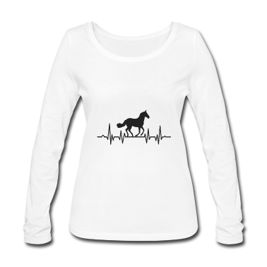 Pferde Langarmshirt - HERZSCHLAG PFERD