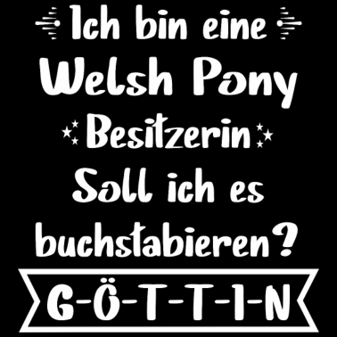 Motiv Welsh Pony Pferd Tshirt - Welsh Pony Shirt