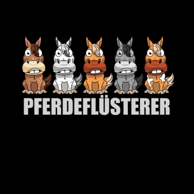 Motiv Pferdeflüsterer Pferde Reiten lustig Pferd