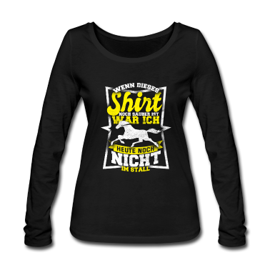 Pferde Langarmshirt - Pferd