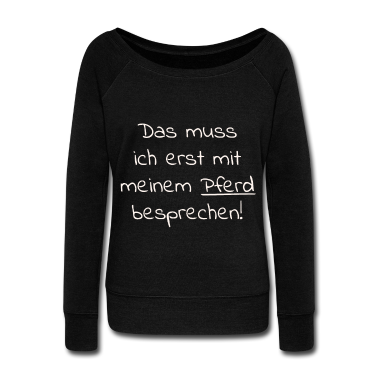 Pferde Langarmshirt - Pferd Pferde Spruch horse