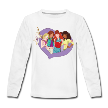 Pferde Langarmshirt - Schleich Horse Club Sofia Lisa Hannah Sarah