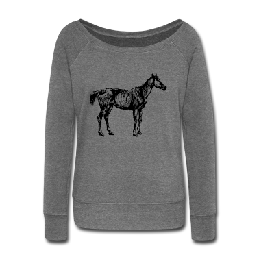 Pferde Langarmshirt - Pferd