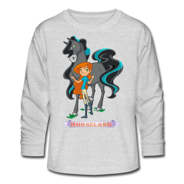 Pferde Langarmshirt - Horseland Zoey & Pepper Pose