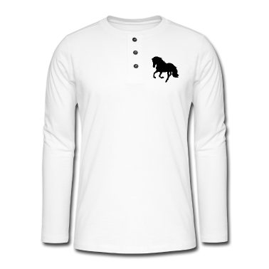 Pferde Langarmshirt - Pferd