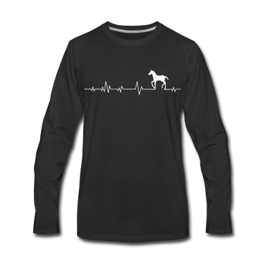 Pferde Langarmshirt - Pferd Pferde