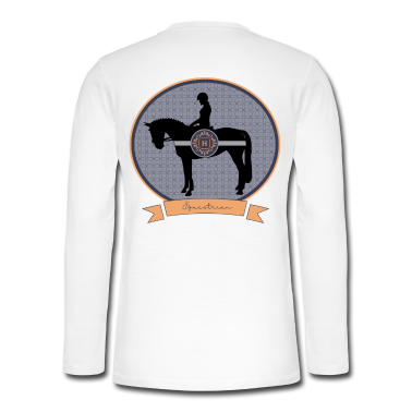Pferde Langarmshirt - PFERD PFERDE PFERD PFERD CAVALLO