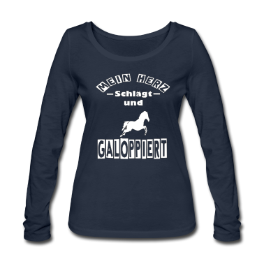 Pferde Langarmshirt - Pferd Pferd Pferd