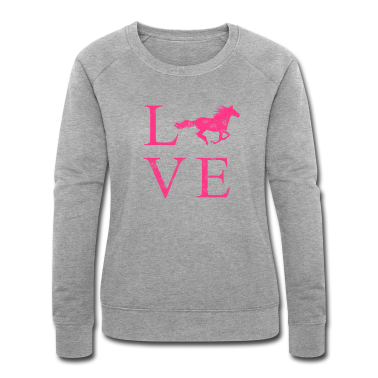 Pferde Pullover - ICH LIEBE PFERDE PFERDELIEBE PFERD GESCHENKE SHIRT