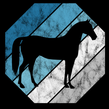 Motiv Pferd Reiter Reitsport Pony Reiten Pferde Retro