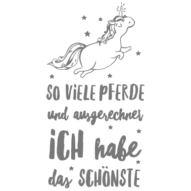 Motiv Schönste Einhorn