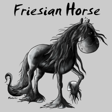 Motiv Fröhlicher Friese - Pferd