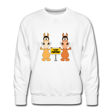 Pferde Pullover - WILLKOMMEN AUF DEM PONYHOF - PFERDE - PONYS