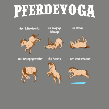 Motiv Pferdeyoga Yoga Pferde Reiter