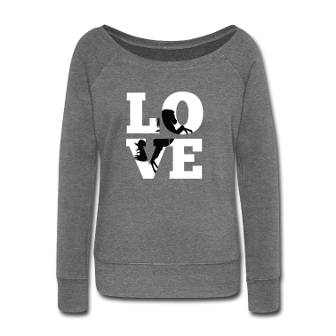 Pferde Pullover - Pferde T Shirt Damen Pferdebesitzer Geschenk Love