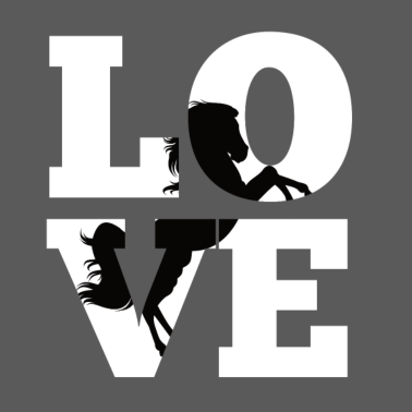 Motiv Pferde T Shirt Damen Pferdebesitzer Geschenk Love