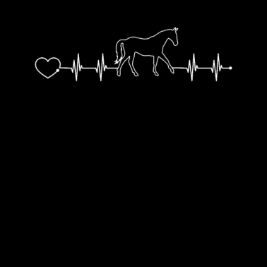 Motiv Pferde Heartbeat Pferdeliebe Reiter Geschenk