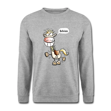Pferde Pullover - Grinsendes Hottehüüü Pferd