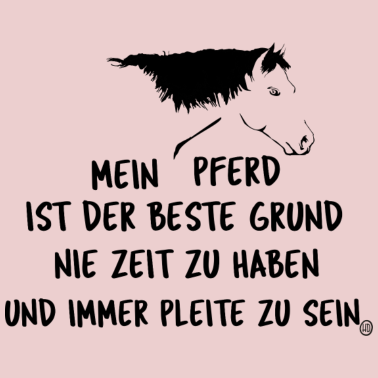 Motiv Mein Pferd - Spruch