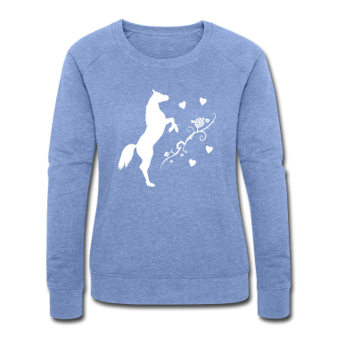 Pferde Pullover - Pferd Blume