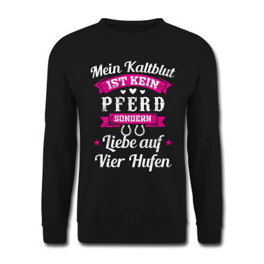 Pferde Pullover - Pferd Kaltblut Geschenk Kaltblüter Geschenkidee