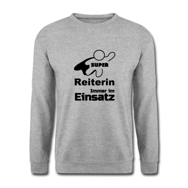 Pferde Pullover - Super Reiterin, Reiten, Pferd, Sport, Geschenk