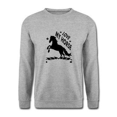Pferde Pullover - liebe mein Pferd Pferde Pferderennen Geschenk