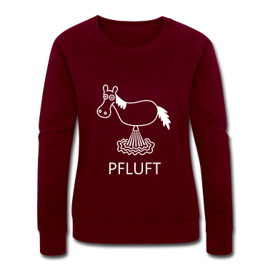 Pferde Pullover - Pfluft - lustiges Pferde-T-Shirt für alt und jung