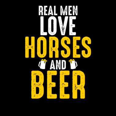 Motiv Pferd + Bier