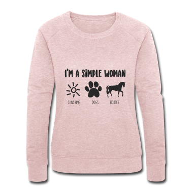 Pferde Pullover - Pferde und Hunde