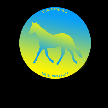 Motiv Mach die Welt Fun Geschenk Katzenliebhaber