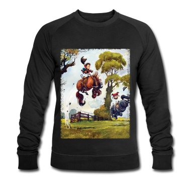 Pferde Pullover - Thelwell Cartoon Pony Rodeo