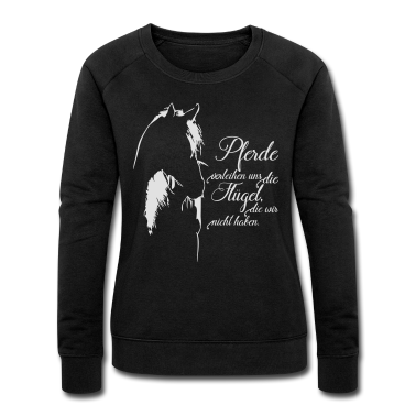Pferde Pullover - PFERDE VERLEIHEN UNS FLÜGEL Wilsigns Pferdespruch