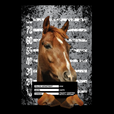 Motiv Pferd Pferde Geschenk Gefängnis Lustig