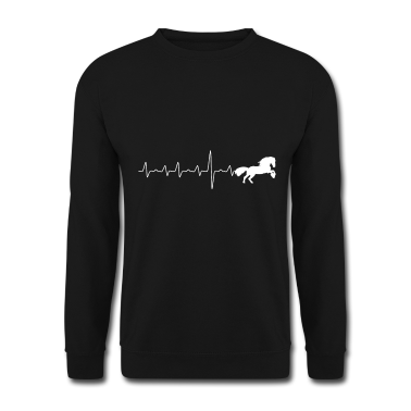 Pferde Pullover - Herzschlag mit einem Pferd, Pony