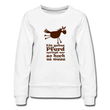 Pferde Pullover - Ein gutes Pferd | lustiger Spruch für Reiter