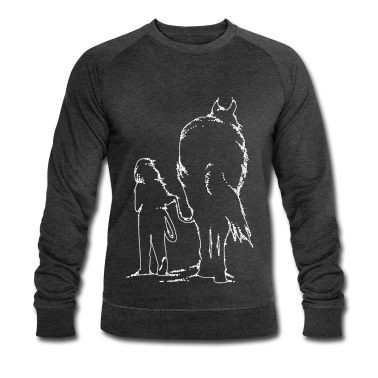 Pferde Pullover - Girl with Horse Pferd