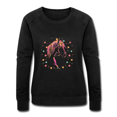 Pferde Pullover - Tolles Pferde Shirt Mädchen Kinder Sternchen Horse